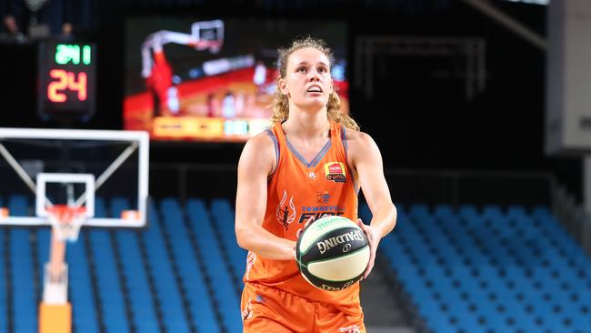 Megan McKay of the Townsville Fire. Picture: Chris Hyde/Getty Images