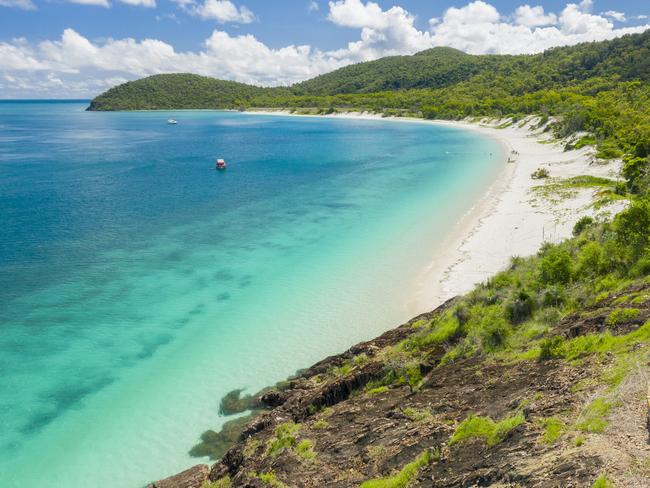 Chalkies Beach in The Whitsundays, Queensland. Picture: TEQ