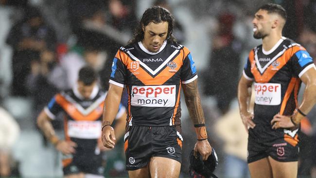 Jarome Luai has been axed from the NSW Blues side, with Laurie Daley deciding to go with Mitchell Moses and Nathan Cleary in the halves. (Photo by Cameron Spencer/Getty Images)