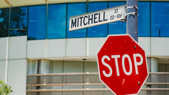 Mitchell St in the Darwin CBD Picture: Glenn Campbell