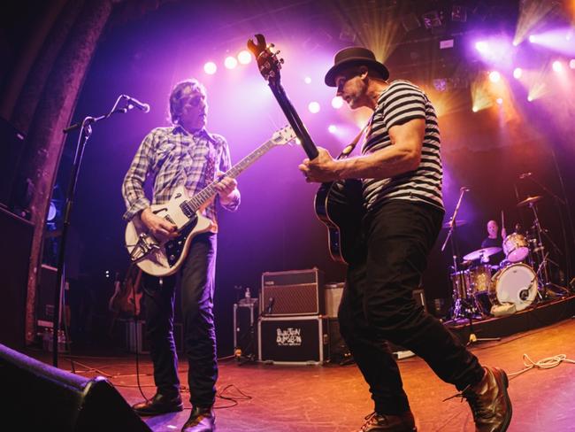 Huxton Creepers support Sunnyboys at their last Brisbane show. Picture: Curdin Wullschleger/Sunnyboys Fan Club/The Tivoli