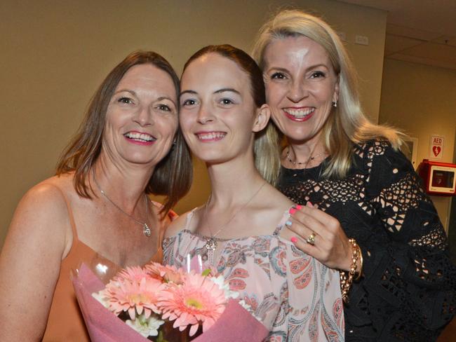 Marrie &amp; Caitlyn Rogers, Toni Squire at Green Room Project Junior at Arts Centre Gold Coast, Bundall. Picture: Regina King