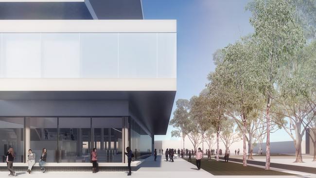 An artist impression of the $43 million Salisbury Community Hub.