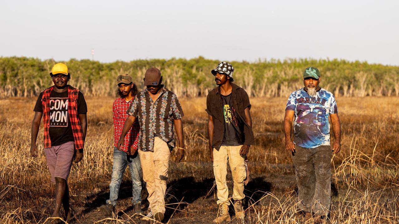 Wildfire Manwurrk are the latest exciting rock exports from Arnhem Land. Picture: Renae Saxby / Supplied.