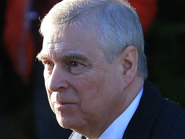 (FILES) In this file photo taken on January 19, 2020 Britain's Prince Andrew, Duke of York, arrives to attend a church service at St Mary the Virgin Church in Hillington, Norfolk, eastern England. - Britain's Prince Andrew was sued in a New York court on August 9, 2021 for alleged sexual abuse of a woman who says she was "lent out" for underage sex by late US financier Jeffrey Epstein. (Photo by Lindsey Parnaby / AFP)