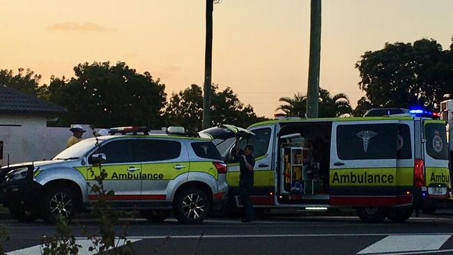 Paramedics and firefighters were called to a home in Main St, Urraween, today, September 3 to a kitchen blaze.