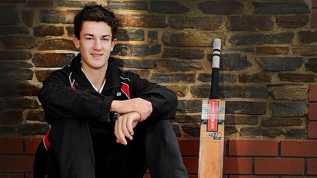 Connor McLean, of Hillbank, has made SA's under-19 cricket squad. Picture: Nicholas...