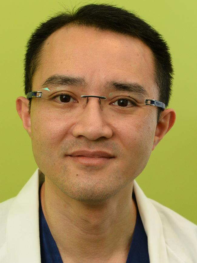 Neurosurgeon Dr Michael Wong. Picture: Carmelo Bazzano