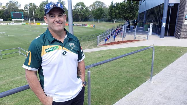 Former Ipswich Jets leader and club legend Danny Coburn is providing a valuable mentoring role watching his talented son chase higher honours. PIcture: David Lems