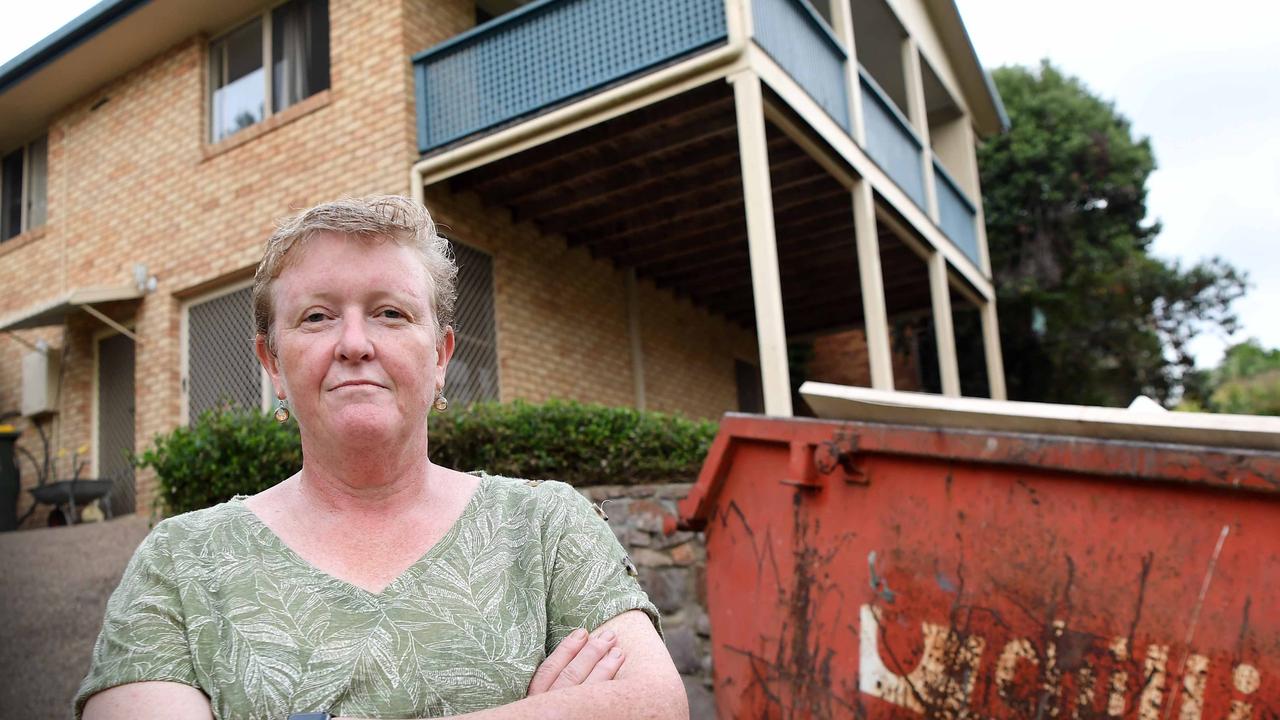 Kate Cornish was shocked to find her previous property manager conducting an open house without her permission. Picture: Patrick Woods.