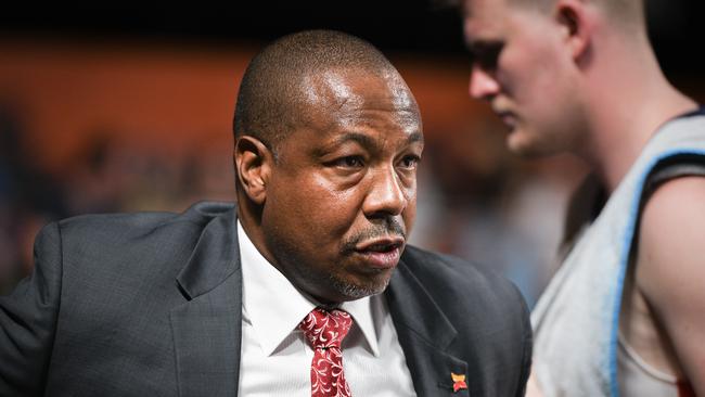 Adelaide 36ers coach Joey Wright has called his team’s recent play “too nice” after its third straight defeat. Picture: Sue McKay/Getty Images