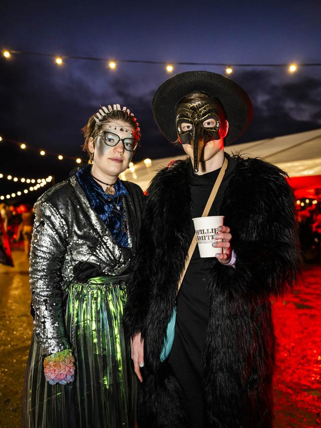 Willie Smith's Midwinter Festival Huonville - Sophie Clark and Fiona Davidson. Picture: Caroline Tan