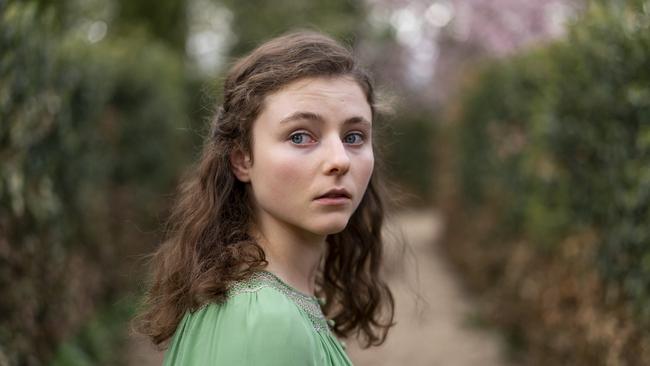 Thomasin McKenzie in Life After Life. Picture: Britbox