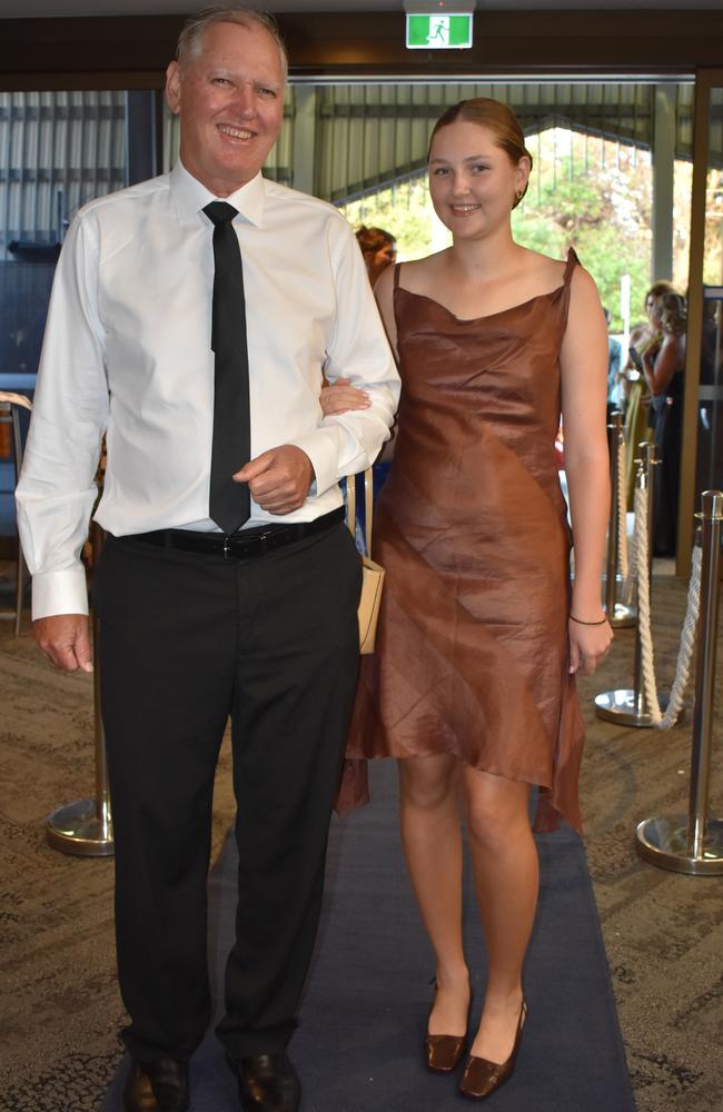 Smiles at the Sunshine Coast Grammar School formal 2023. Photo: Jorina Maureschat