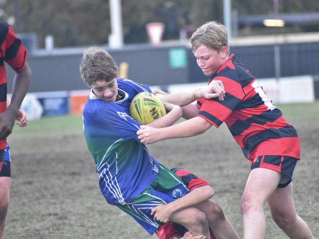 Rockhampton District Secondary Schools Rugby League grand finals, Year 10D, The Cathedral College versus Rockhampton Grammar School, Browne Park, September 9, 2022.