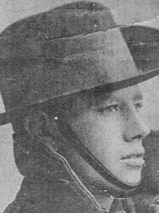 Bert Tanner as a Digger in France during World War I.