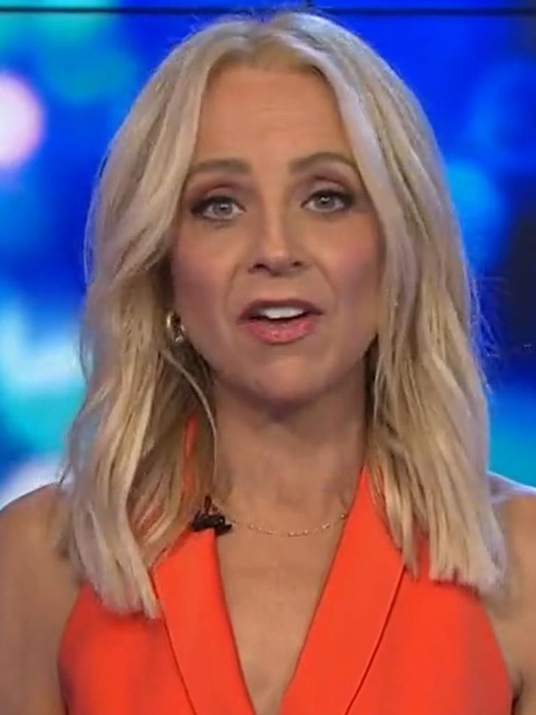 Carrie Bickmore’s last day is next Wednesday.