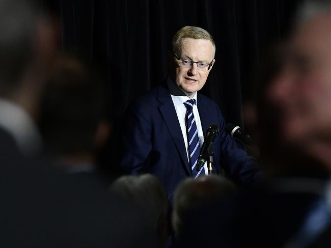 Reserve Bank governor Philip Lowe speaking this month after the RBA cut the cash rate for the first time in almost three years to an all-time low of 1.25 per cent.