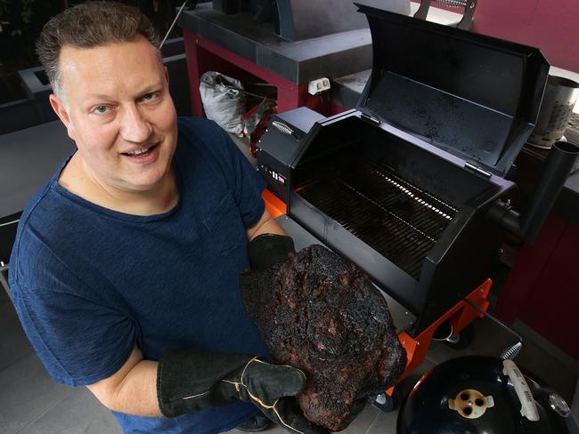 Chef, Restauranter and pit master Lance Rosen. Picture Andrew Tauber