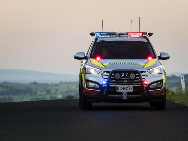 Man hospitalised with serious injuries after crashing into fence