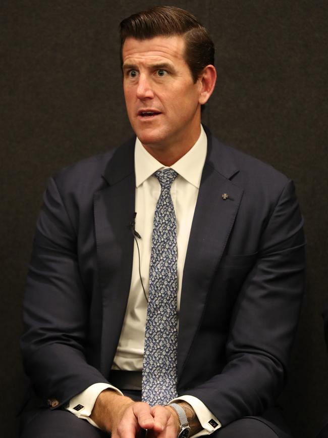 Mr Roberts-Smith is suing Nine‘s newspapers for defamation. Picture: Jonathan Ng