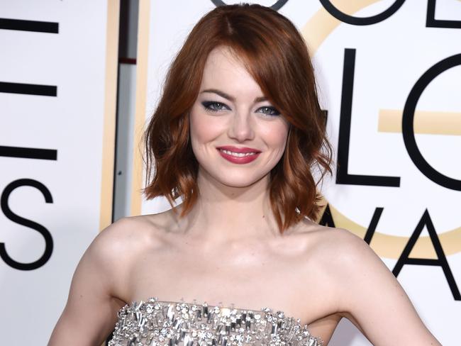 Emma Stone looking effortless at the Golden Globes. Photo: Steve Granitz/WireImage.