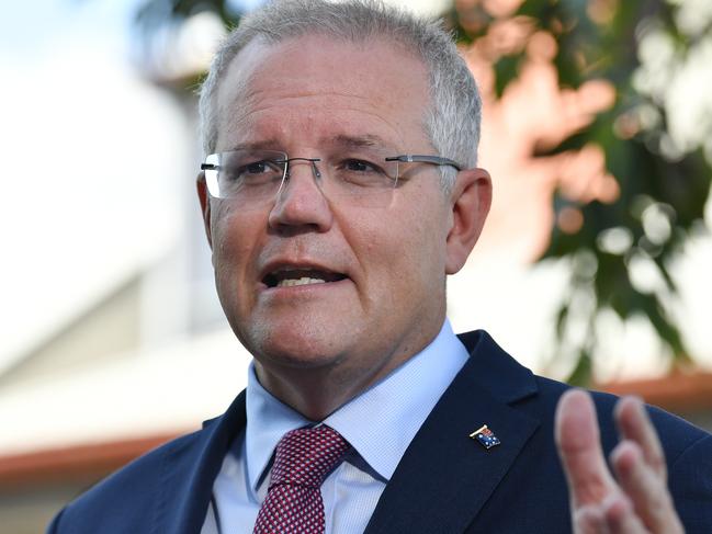 Prime Minister Scott Morrison’s leadership is under threat. Picture: AAP