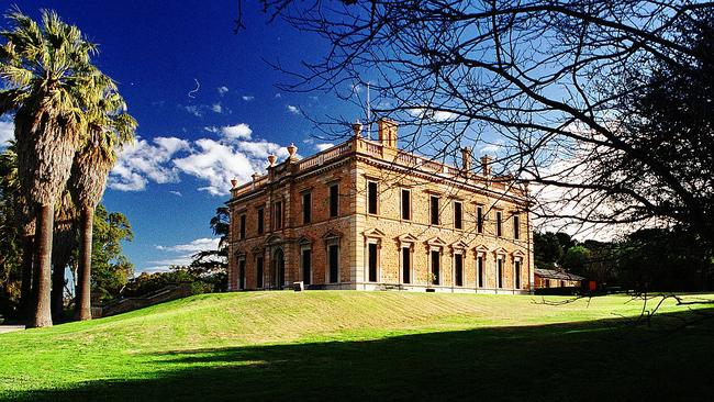 Martindale Hall built at Mintaro in 1880 by Edmund Bowman and featured in the film Picnic at Hanging Rock. Picture: Ros Cannon.