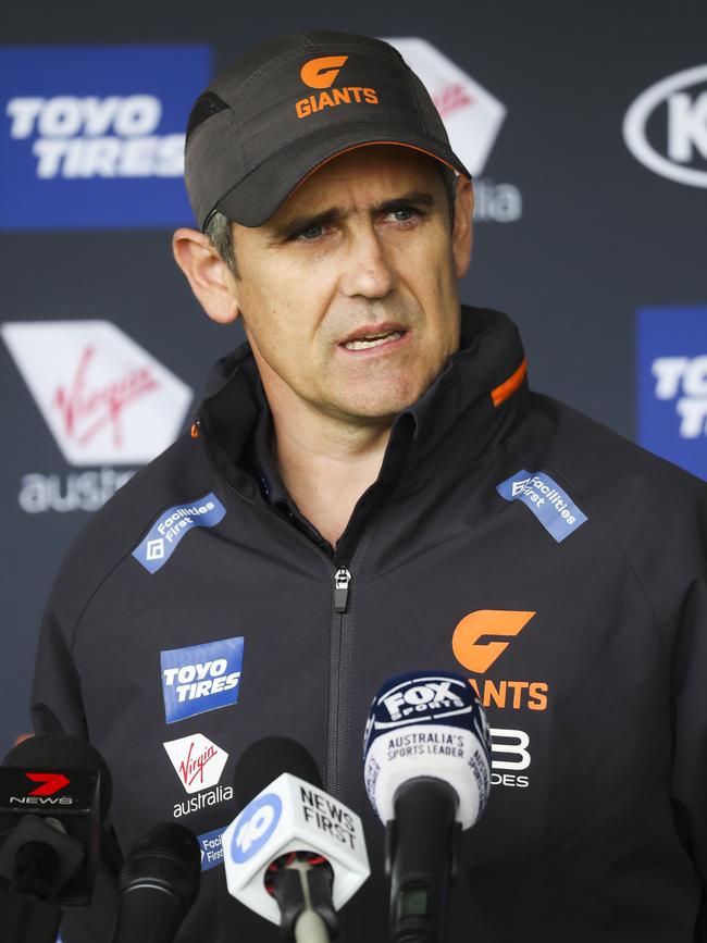 Gws coach Leon Cameron.