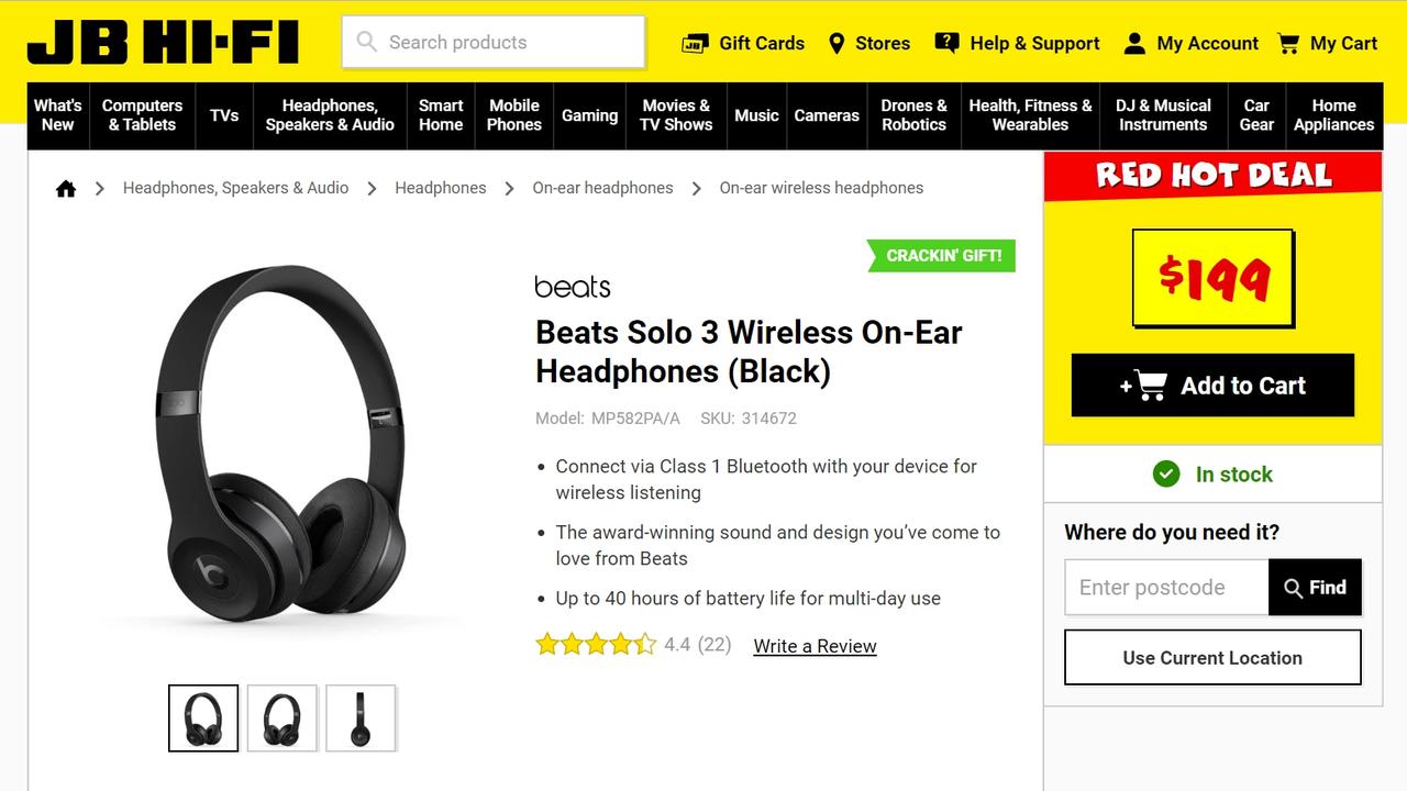 Wireless headphones boxing day sale hotsell