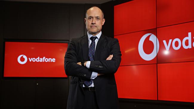 Vodafone CEO Inaki Berroeta Picture: Adam Yip