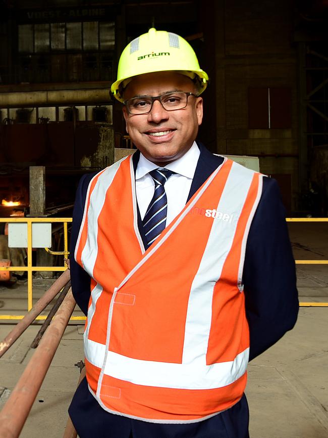 INVESTMENT: Sanjeev Gupta, executive chairman of the GFG Alliance. Picture: Bianca De Marchi.