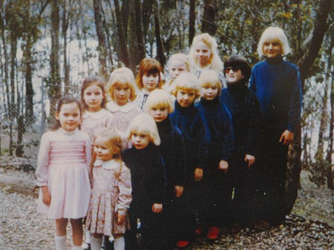 Twenty eight children were allegedly taken and raised by the cult. Picture: News Corp