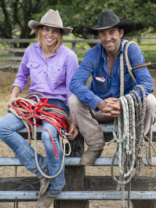 Bonnie and Craig Orchard. Picture: Zoe Phillips