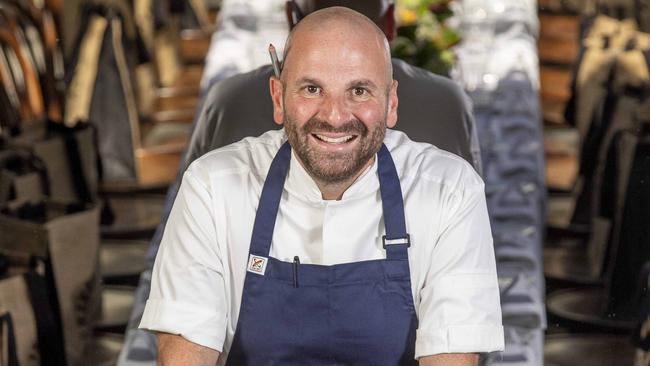 George Calombaris says he has a duty to the industry who ousted him and he can only learn from his “good, bad and ugly”. Picture: Tim Carrafa