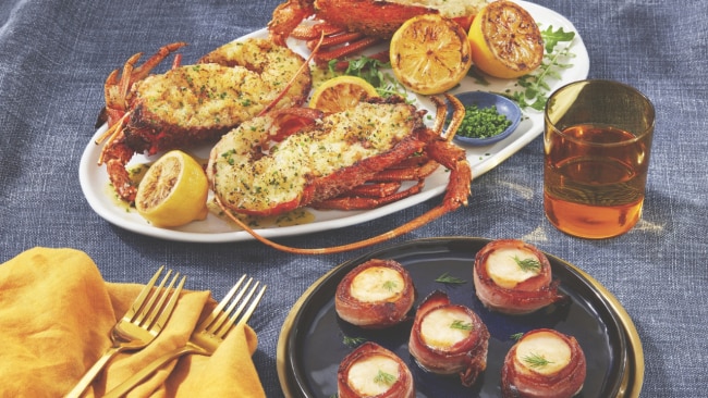 There are 3 variations of lobster to choose from this Christmas. Image: ALDI