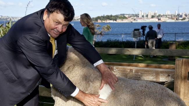 Under fire: Australian Wool Innovation chairman Wal Merriman.