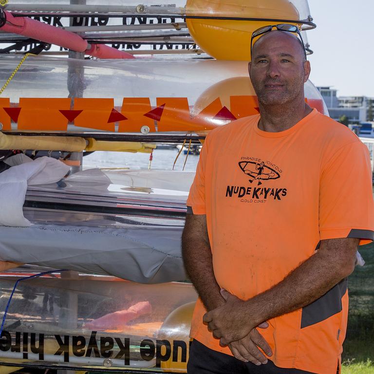 <p>Faces of the Gold Coast at Paradise Point. Daniel Hogden. Picture: Jerad Williams</p>