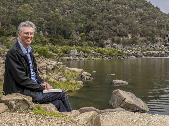 Steve Biddulph at Cataract Gorge Launceston. Picture: Rob Burnett