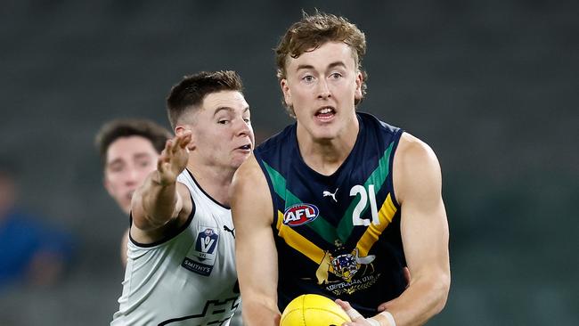 North Adelaide’s Kane McAuliffe is SA’s top midfield prospect. Picture: Michael Willson/AFL Photos