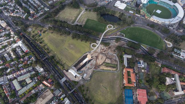 The tunnel will connect Devonshire St to the Sydney Cricket Ground.