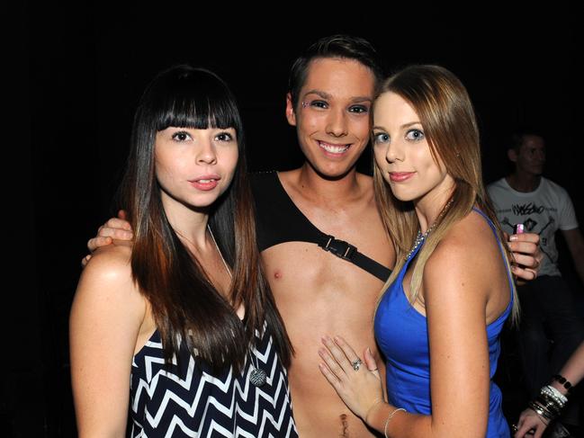 SAVVY Jade Wise, Mitchell Hobbs and Katie Baskerville at the Sovereign Hotel Picture Bryan Lynch