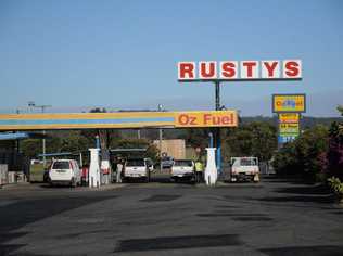 The Warrego Highway is closed at Rusty's Roadhouse, Hattonvale, following a crash involving two B-doubles. Picture: Kerry O'Neill