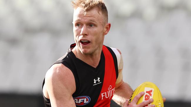 Nick Hind was a revelation for Essendon off half-back in 2021. Picture: Michael Klein