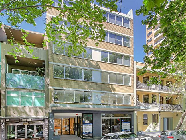 The model’s Potts Point apartment in Sydney.