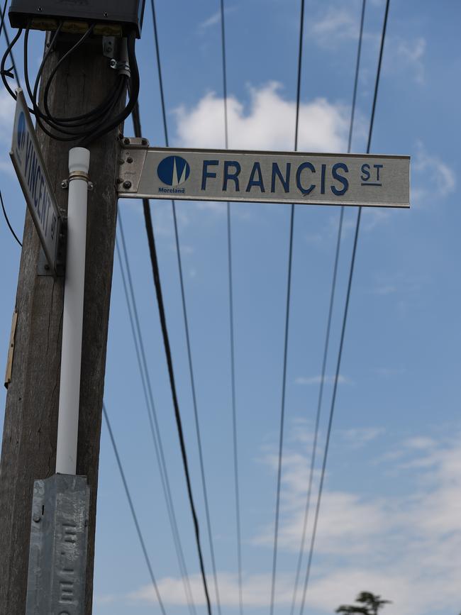 And Francis St in Oak Park. Picture: Andrew Batsch