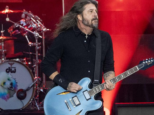 ADELAIDE, AUSTRALIA - Advertiser Photos DECEMBER 2, 2023: Foo Fighters playing Coopers Stadium, Adelaide,SA.  Picture: Emma Brasier