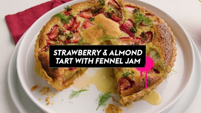 Strawberry tart recipes by Darren Robertson