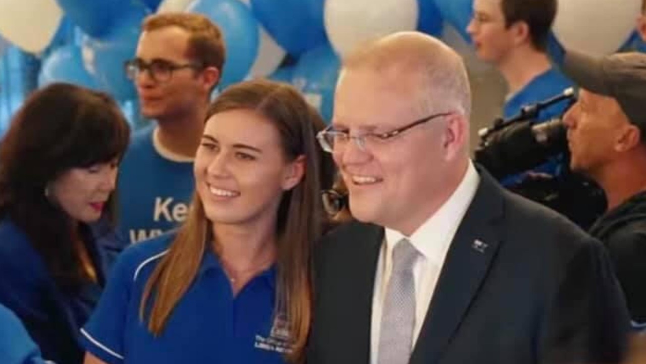 Brittany Higgins thanks Scott Morrison for his apology, but said more needed to be done. Picture: Supplied