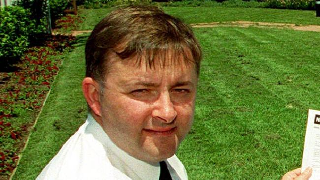 Anthony Albanese in 2001.